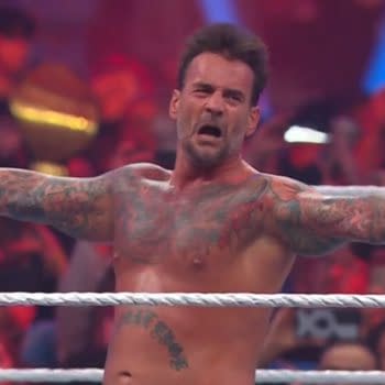 CM Punk competes in the Royal Rumble, his first televised match since returning to WWE.